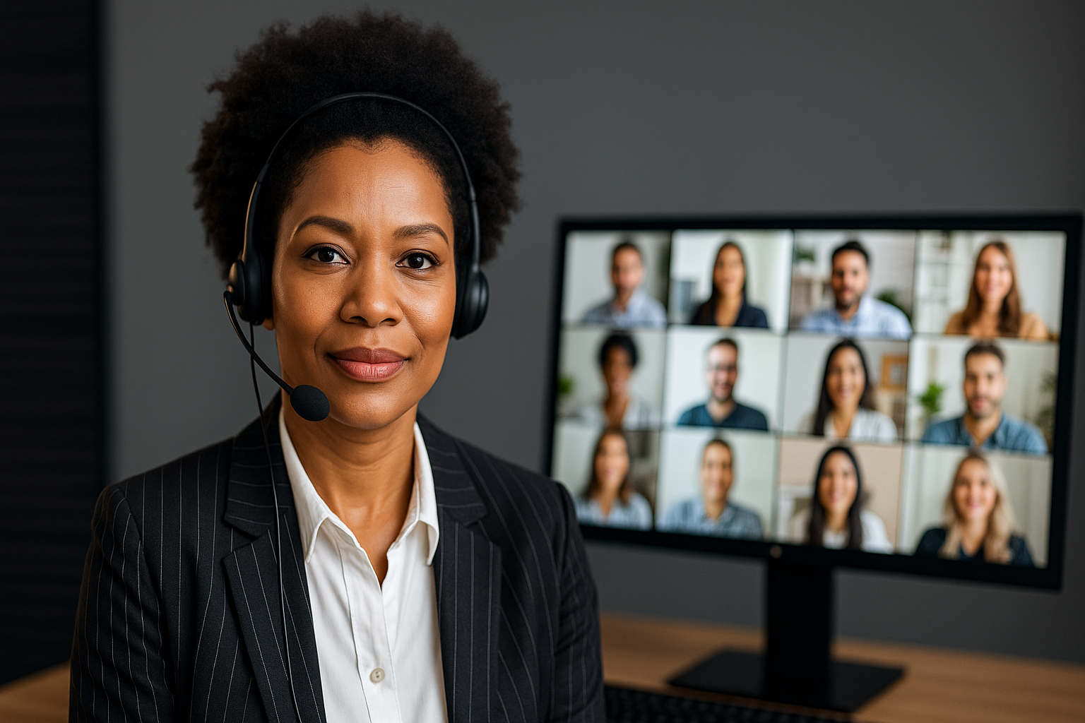 A-Team instructor delivering corporate training session